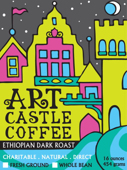 Art Castle Coffee label