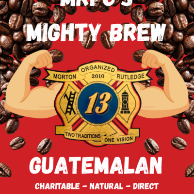 MRFC's Mighty Brew label